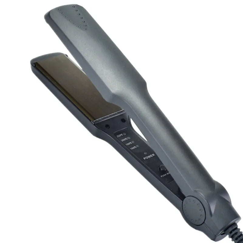 Hair Straightener - Adjustable Temperature, Dual Voltage for Travel