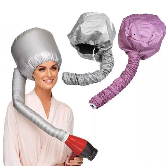 Bonnet Hair Dryer Attachment - Even Drying, Multiple Colors