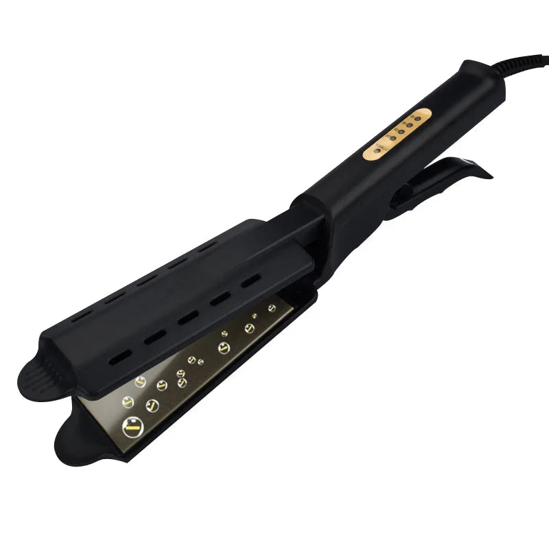 Hair Straightener - Adjustable Temperature, Dual Voltage for Travel