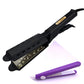 Hair Straightener - Adjustable Temperature, Dual Voltage for Travel