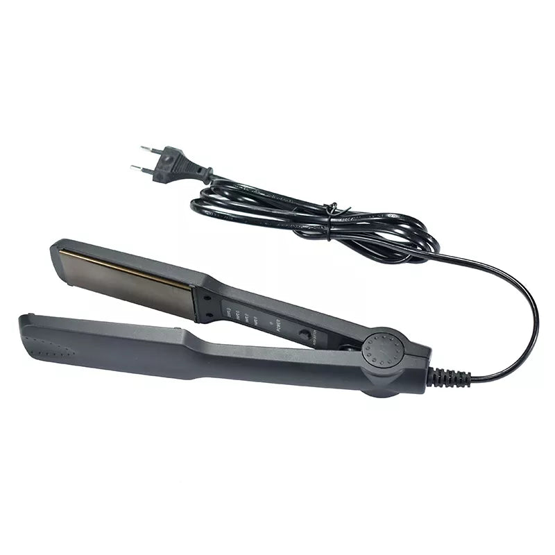 Hair Straightener - Adjustable Temperature, Dual Voltage for Travel