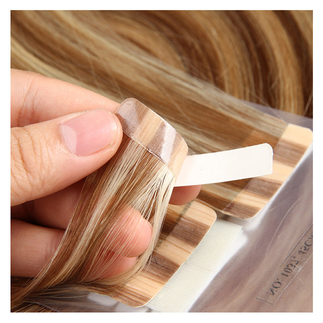 RTS 12A Cuticle Aligned 100 Human Hair Tape in Hair Extensions