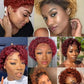 Pixie Cut Wig Human Hair 13x1 Lace Frontal Wigs Human Hair