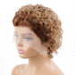 Pixie Cut Wig Human Hair 13x1 Lace Frontal Wigs Human Hair